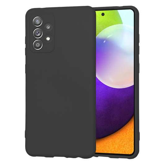 Coque pour Samsung Galaxy A52s 5G A528 / A52 5G A526 / A52 A525, Techsuit, SoftFlex, Noire