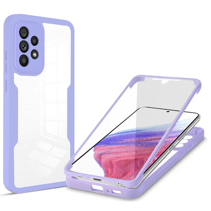 Coque pour Samsung Galaxy A53 5G A536, Techsuit, ColorVerse 360, Violet