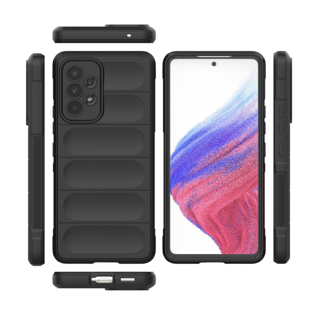 Coque pour Samsung Galaxy A53 5G A536, Techsuit, Magic Shield, Noire