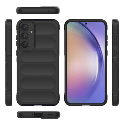 Coque pour Samsung Galaxy A54 A546, Techsuit, Magic Shield, Noire