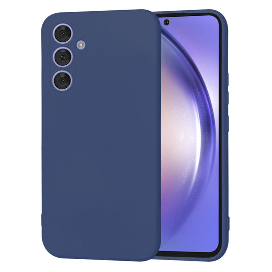Coque pour Samsung Galaxy A54 A546, Techsuit, SoftFlex, Bleu marine