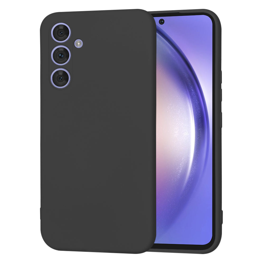 Coque pour Samsung Galaxy A54 A546, Techsuit, SoftFlex, Noire