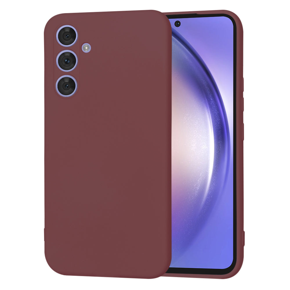 Coque pour Samsung Galaxy A54 A546, Techsuit, SoftFlex, Bordeaux