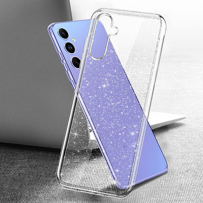 Coque pour Samsung Galaxy A54 A546, Techsuit, SparkleSkin, Transparente