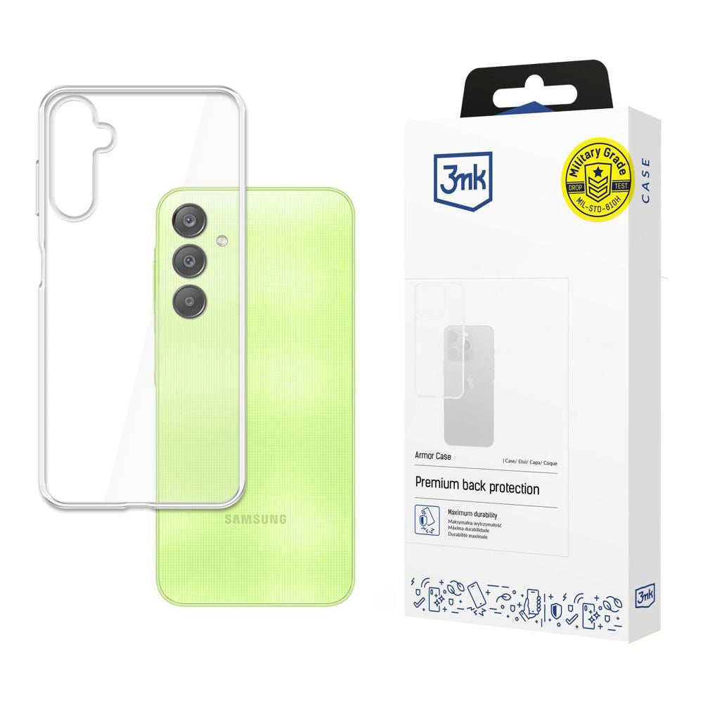 Coque pour Samsung Galaxy A55 5G A556, 3MK, Armor, Transparente