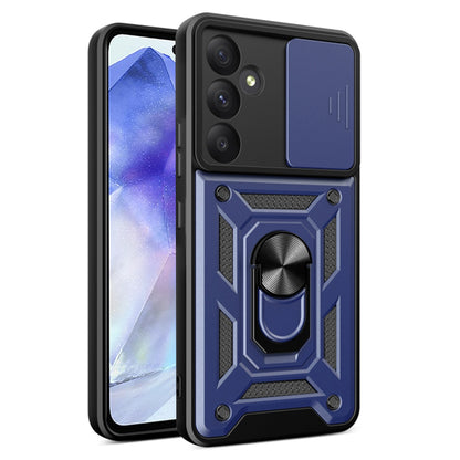 Coque pour Samsung Galaxy A55 5G A556, Techsuit, CamShield, Bleue