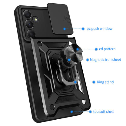 Coque pour Samsung Galaxy A55 5G A556, Techsuit, CamShield, Bleue