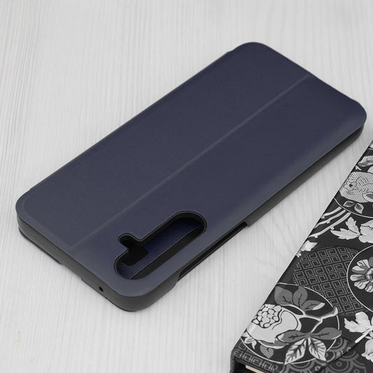 Coque pour Samsung Galaxy A55 5G A556, Techsuit, eFold, Bleu Foncé