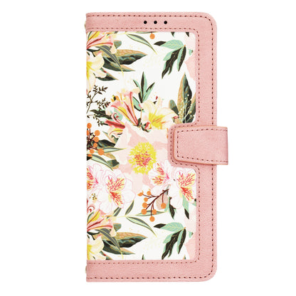 Coque pour Samsung Galaxy A55 5G A556, Techsuit, FlipCraft, Rose