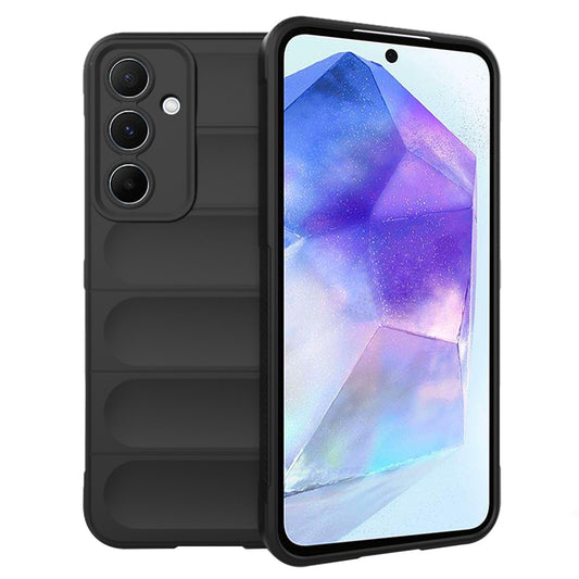 Coque pour Samsung Galaxy A55 5G A556, Techsuit, Magic Shield, Noire