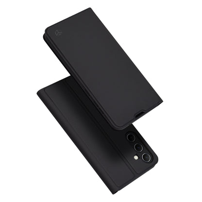 Coque pour Samsung Galaxy A55 5G A556, Techsuit, Magskin Book, Noire