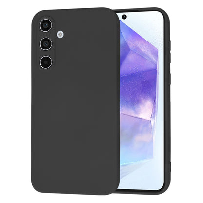Coque pour Samsung Galaxy A55 5G A556, Techsuit, SoftFlex, Noire