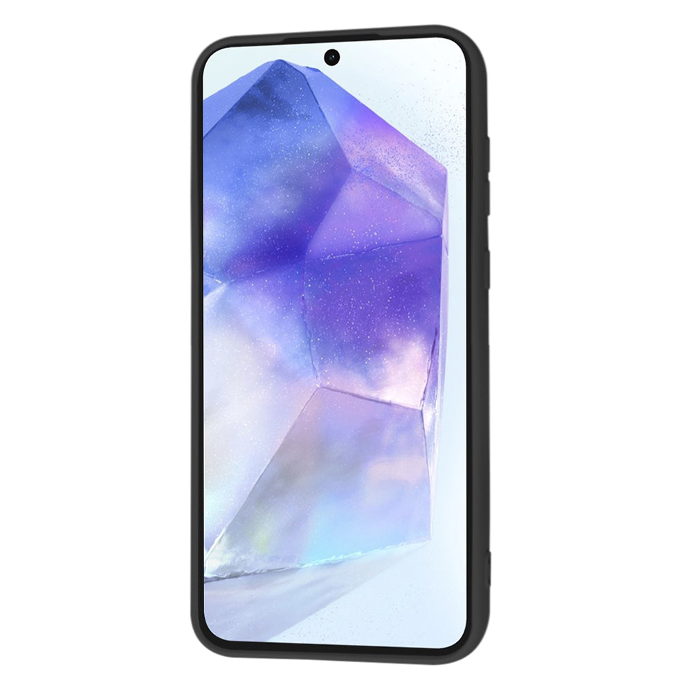 Coque pour Samsung Galaxy A55 5G A556, Techsuit, SoftFlex, Noire