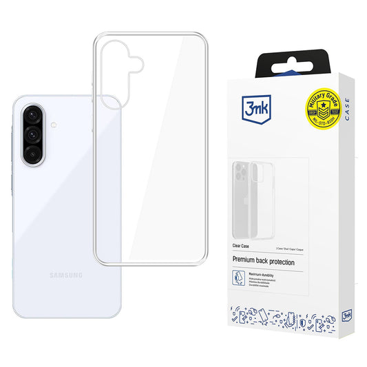 Case for Samsung Galaxy A56 A566 / A36 A366, 3MK, Clear, Transparent