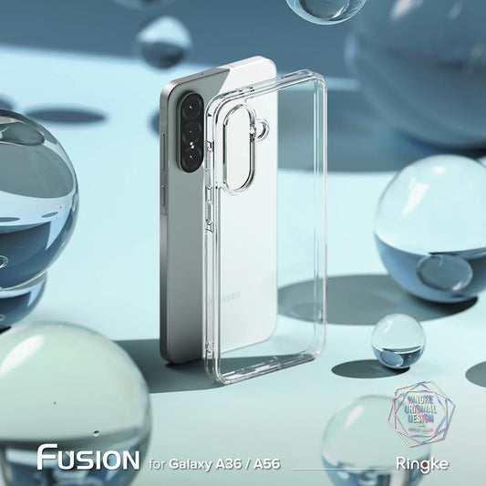 Coque pour Samsung Galaxy A56 A566 / A36 A366, Ringke, Fusion, Transparente