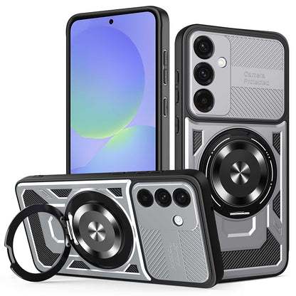 Coque pour Samsung Galaxy A56 A566 / A36 A366, Techsuit, RuggedCam, Gris