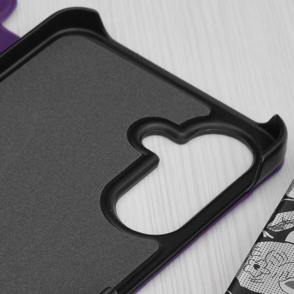 Coque pour Samsung Galaxy A56 A566, Techsuit, eFold, Violet