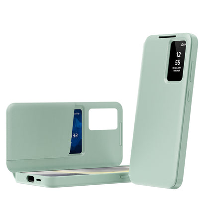 Coque pour Samsung Galaxy A56 A566, Techsuit, SmartView, Vert