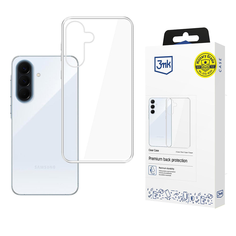 Coque pour Samsung Galaxy A57 5G, 3MK, Claire, Transparente
