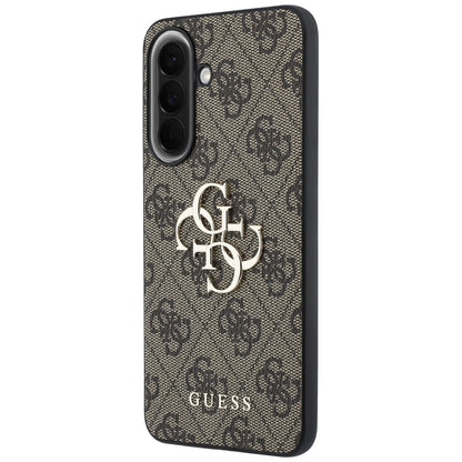 Case for Samsung Galaxy A57 5G, Guess, 4G Big Logo, Brown