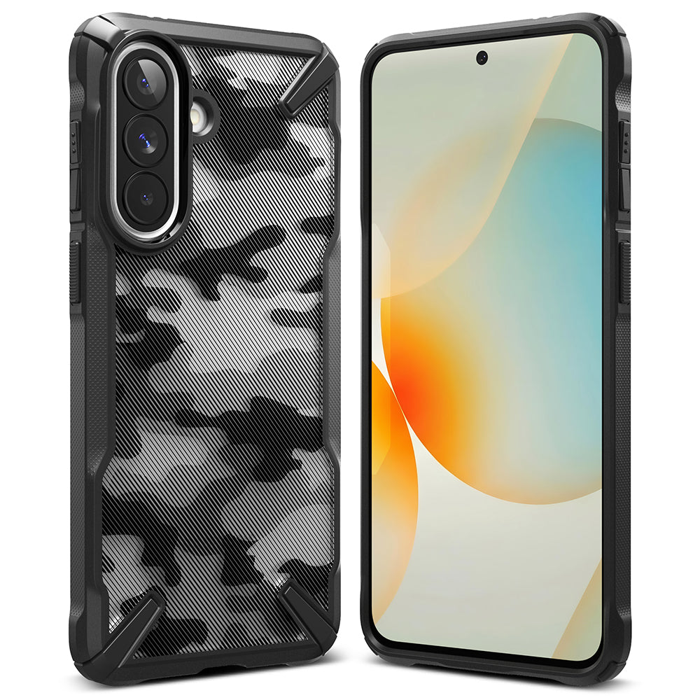 Case for Samsung Galaxy A57 5G, Ringke, Fusion X, Camouflage