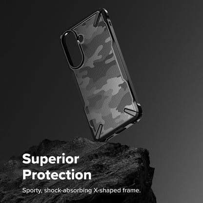 Case for Samsung Galaxy A57 5G, Ringke, Fusion X, Camouflage