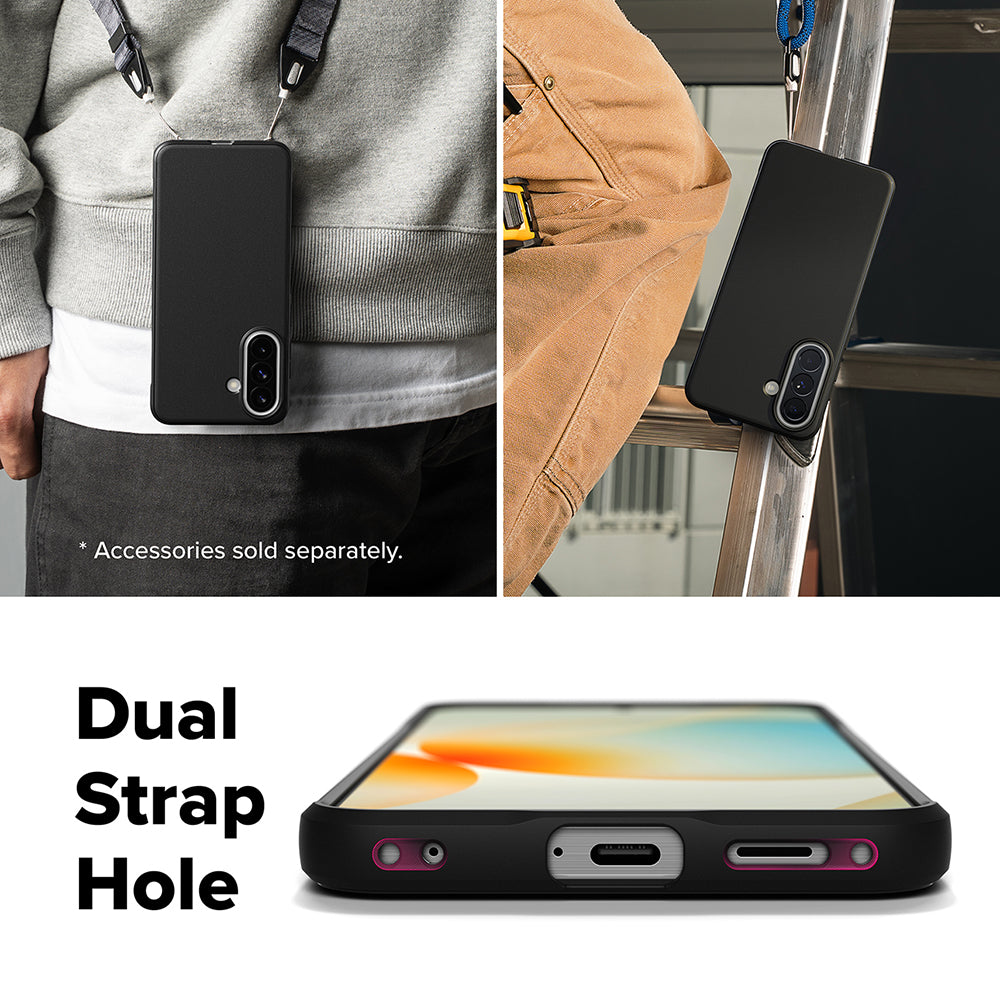 Étui pour Samsung Galaxy A57 5G, Ringke, Onyx, Noir