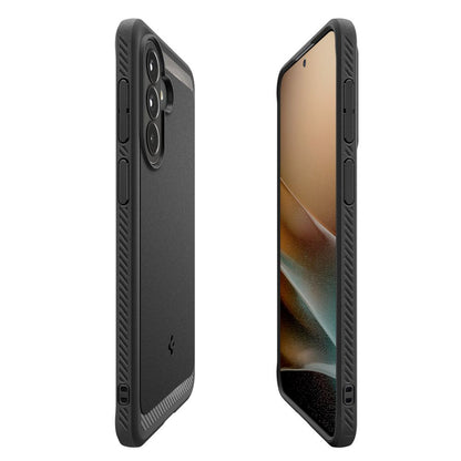 Étui pour Samsung Galaxy A57 5G, Spigen, Rugged Armor, Noir ACS09794