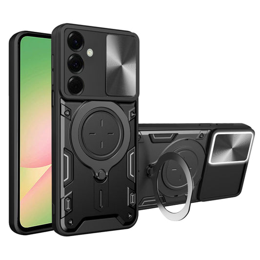 Case for Samsung Galaxy A57 5G, Techsuit, CamGuard Pro, Black