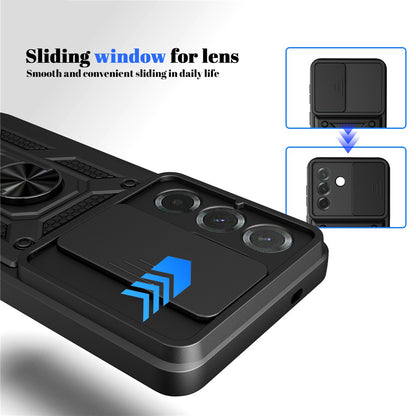 Étui pour Samsung Galaxy A57 5G, Techsuit, CamShield, Noir