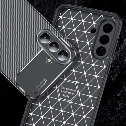 Étui pour Samsung Galaxy A57 5G, Techsuit, CarbonFiber, Noir