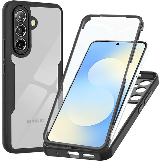 Étui pour Samsung Galaxy A57 5G, Techsuit, ColorVerse 360, Noir