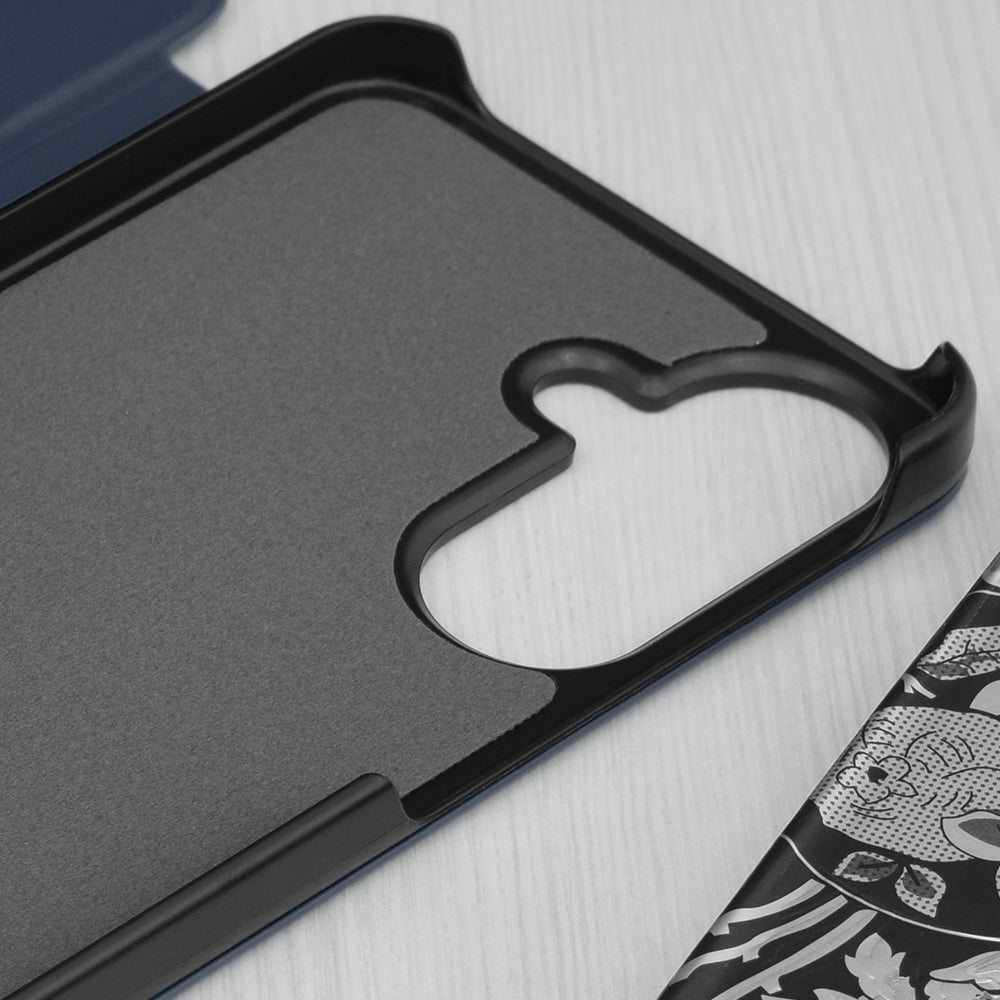 Étui pour Samsung Galaxy A57 5G, Techsuit, eFold, Bleu Foncé