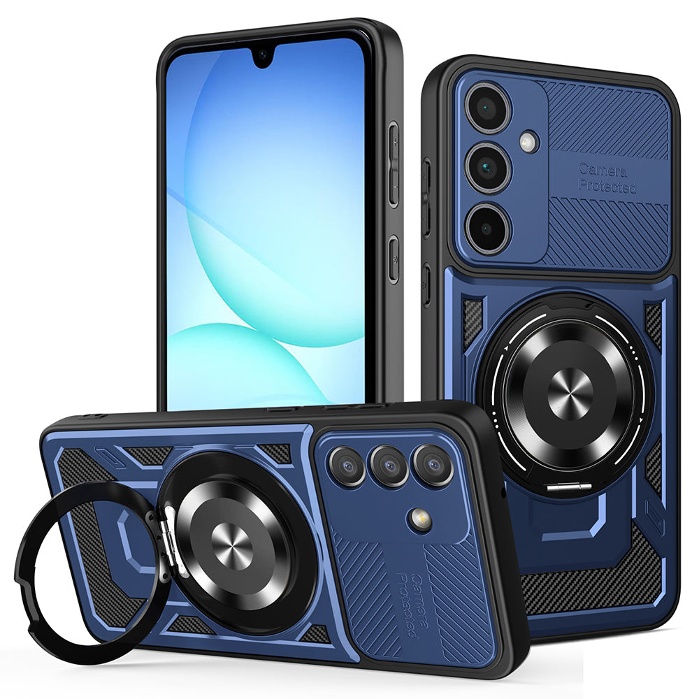 Case for Samsung Galaxy A57 5G, Techsuit, RuggedCam, Blue