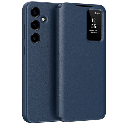 Étui pour Samsung Galaxy A57 5G, Techsuit, SmartView, Bleu