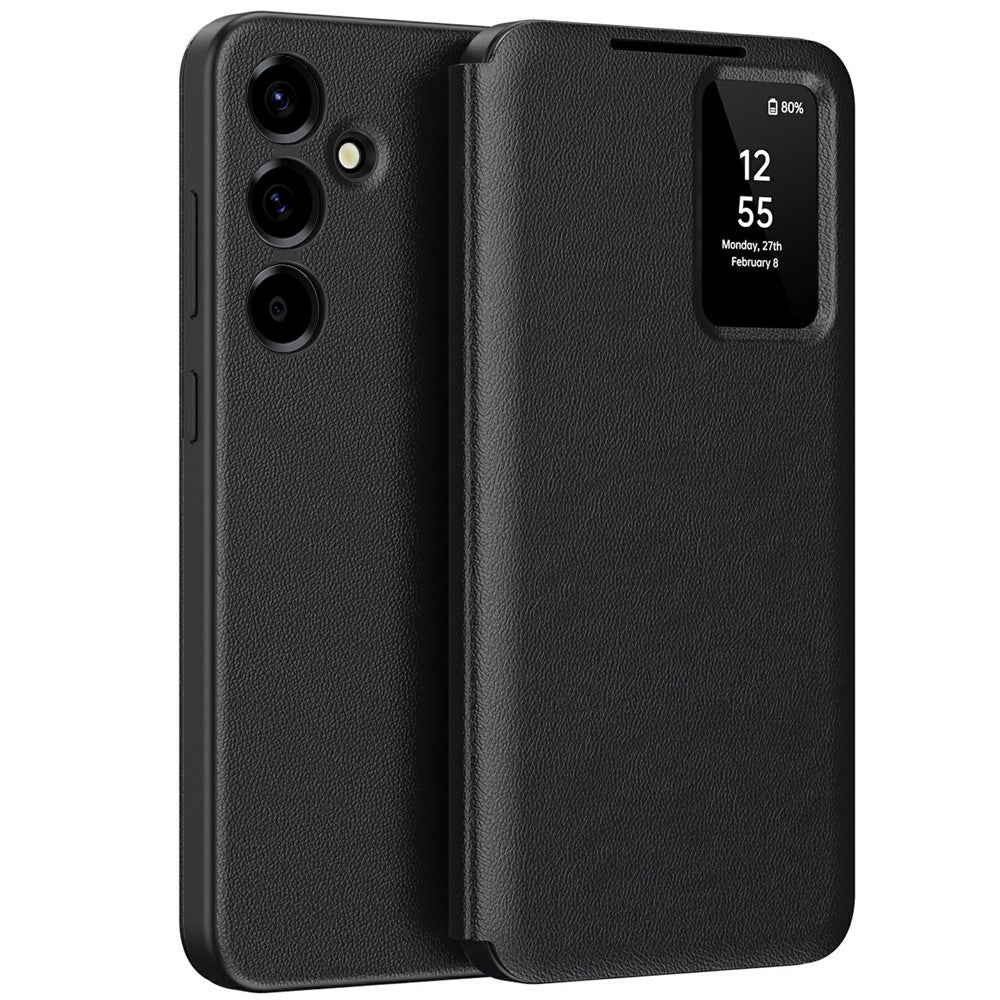 Étui pour Samsung Galaxy A57 5G, Techsuit, SmartView, Noir