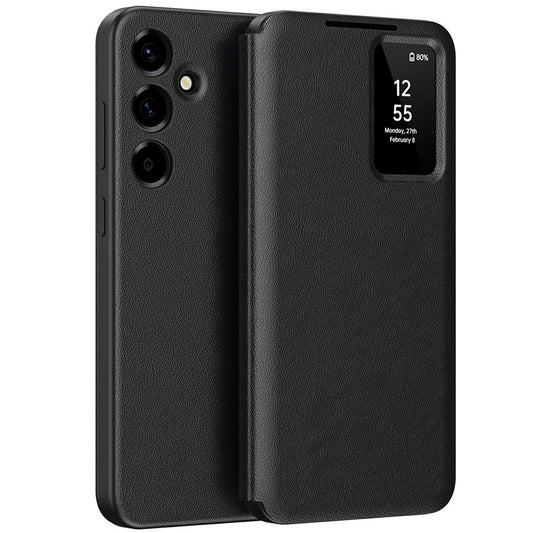 Étui pour Samsung Galaxy A57 5G, Techsuit, SmartView, Noir