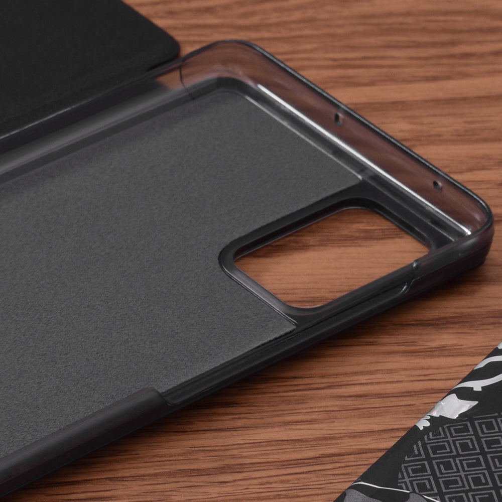 Case for Samsung Galaxy A71 A715, Techsuit, eFold, Black