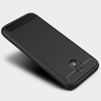 Coque pour Samsung Galaxy J5 (2017) J530, Techsuit, Carbone, Noire