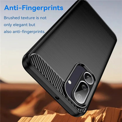 Case for Samsung Galaxy M56 M566, Techsuit, Carbon, Black