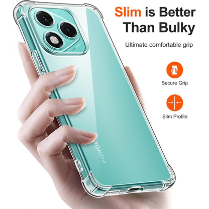 Coque pour Samsung Galaxy M56 M566, Techsuit, Antichoc Claire, Transparente