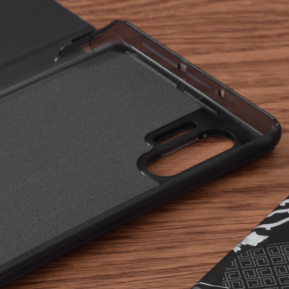 Case for Samsung Galaxy Note 10+ 5G N976 / Note 10+ N975, Techsuit, eFold, Black