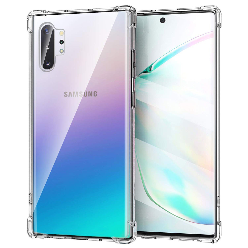 Coque pour Samsung Galaxy Note 10+ 5G N976 / Note 10+ N975, Techsuit, Antichoc Claire, Transparente
