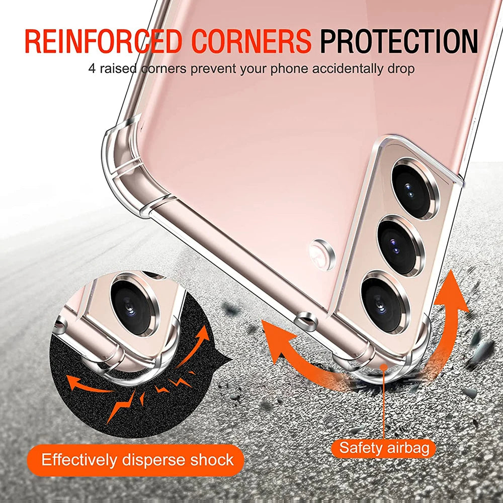 Coque pour Samsung Galaxy Note 10+ 5G N976 / Note 10+ N975, Techsuit, Antichoc Claire, Transparente