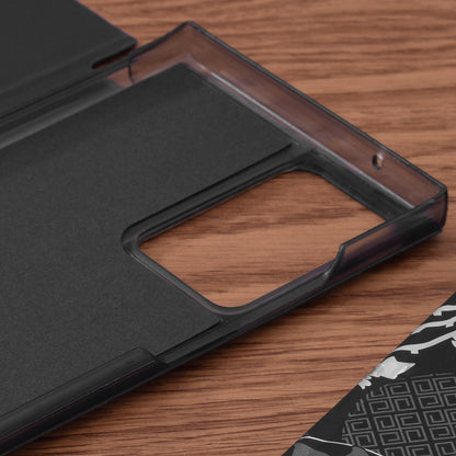 Coque pour Samsung Galaxy Note 20 Ultra 5G N986 / Note 20 Ultra N985, Techsuit, eFold, Noire