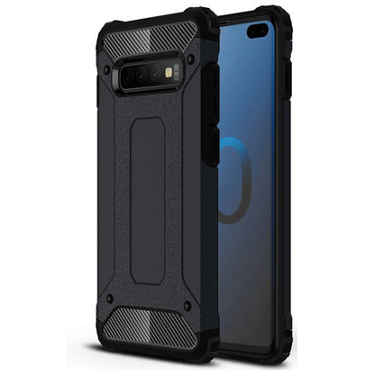 Case for Samsung Galaxy S10 G973, Techsuit, Hybrid Armor, Black