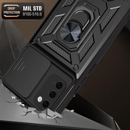 Coque pour Samsung Galaxy S20 5G G981 / S20 G980, Techsuit, CamShield, Noire