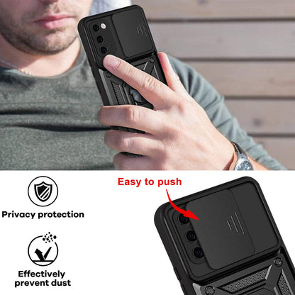 Coque pour Samsung Galaxy S20 5G G981 / S20 G980, Techsuit, CamShield, Noire