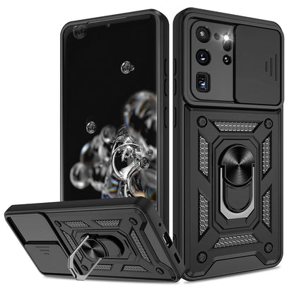 Coque pour Samsung Galaxy S20 Ultra 5G G988 / S20 Ultra G988, Techsuit, CamShield, Noire