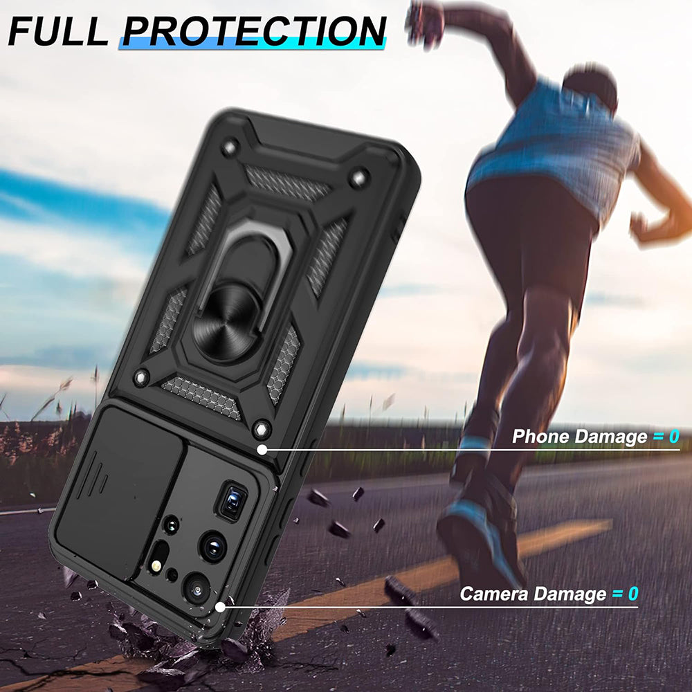 Coque pour Samsung Galaxy S20 Ultra 5G G988 / S20 Ultra G988, Techsuit, CamShield, Noire